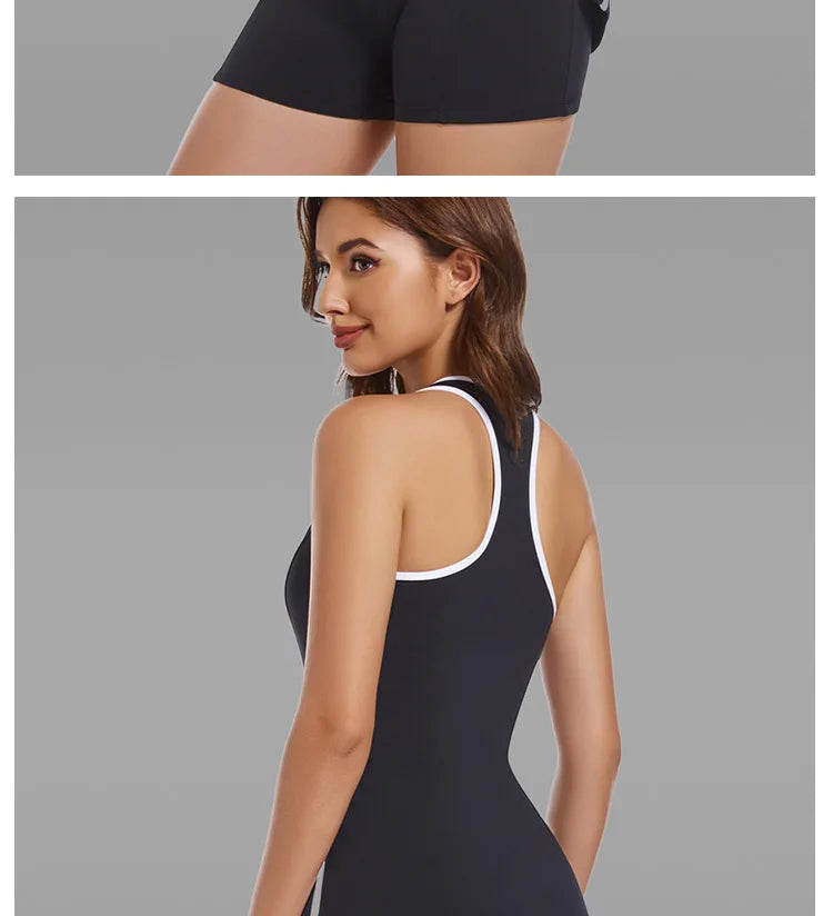 Tennis Dress for Women with Built in Shorts bra Womens Athletic Dresses Sleeveless Workout Skort badminton golf wear women