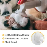Dog Paw Washing Foam Pet Foot Cleaning Foam Rinse-free Paw Cleaner No Washing Claw Care Supplies For Cat With Silicone Brush - Buy online at  Vibe In Cart.