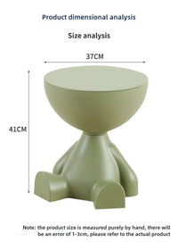 Light Luxury Cartoon Sofa Edge Table Creative Flat Head Coffee Table Small Household Plastic Coffee Table Furniture Side Table - Buy online at  Vibe In Cart.