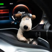1pcs Plush Ornaments Car Interior Supplies Car Decoration Dolls Pilot Dog Creative Accessories for  Huai Gua Auto Door Dashboard - Buy online at  Vibe In Cart.