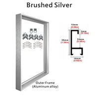 8 Colors 40x50 30x40cm Canvas Picture Metal Aluminum Outer Frames for Oil Painting Artwork Wall Art Photo Poster Home Decoration - Buy online at  Vibe In Cart.