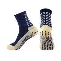 MagiMobo Grip Football Socks Glue Dispenser Men Mid Calf Socks Non Slip Running Sports Socks - Buy online at  Vibe In Cart.