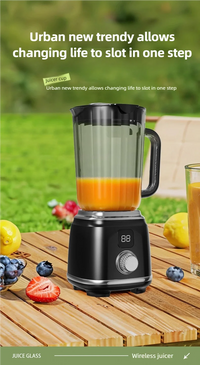 TINSOL New Home Juicer 10 Blades 3000mAh Multifunctional Blender Knob Juicer Ice Crusher  High Juicing Rate Kitchen Tools - Buy online at  Vibe In Cart.