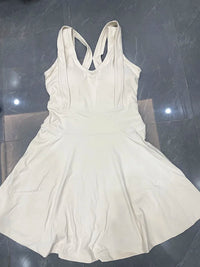 Tennis Dress Female Sleeveless Sport Suits Training Running Fitness Short Skorts Golf Badminton Tracksuits Padded Yoga Skirts - Buy online at  Vibe In Cart.