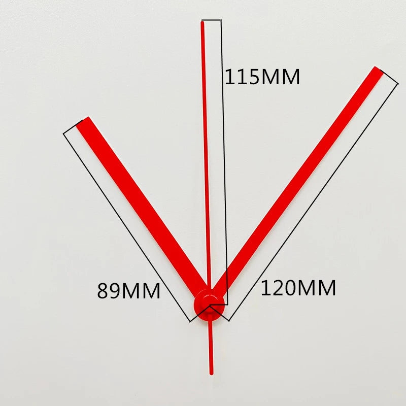 Silent Quartz Battery Operated Clock Movement with Hands