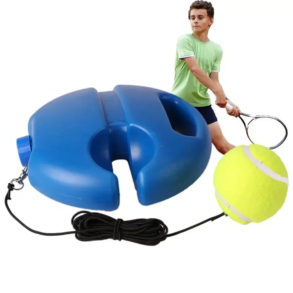 Tennis Trainer With 1Pc Tennis Ball For Beginner, Tennis Rebounder Set For Self Training, Auxiliary Training Equipment - Buy online at  Vibe In Cart.