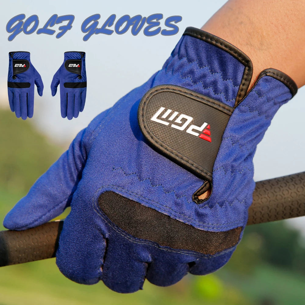 Unisex Golf Glove with Adjustable Closure, Anti-Slip and Breathable Design