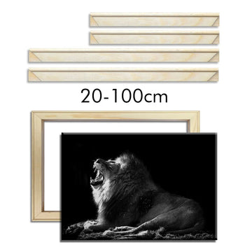 30x40 40x50 50x70 60x90 Canvas Frame Wooden Frames Wooden Photo Oil Painting Canvas Diamond Painting Frames Canvas Wood Wall - Buy online at  Vibe In Cart.