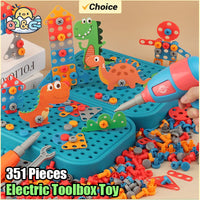 Pretend Play Preschool Children Nut Screw Assembly Simulation Carpenter Tool Educational Montessori Kids Toys  Electric Toolbox - Buy online at  Vibe In Cart.