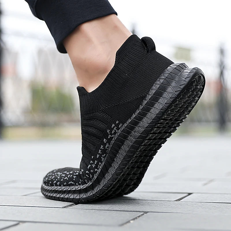 2025 Breathable Men Casual Shoes Lightweight Outdoor Male Walking Shoes Anti-slip Men's Sneakers Slip on Flats Vulcanized Shoes - Buy online at  Vibe In Cart.