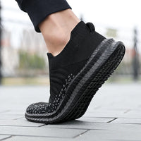 2025 Breathable Men Casual Shoes Lightweight Outdoor Male Walking Shoes Anti-slip Men's Sneakers Slip on Flats Vulcanized Shoes - Buy online at  Vibe In Cart.