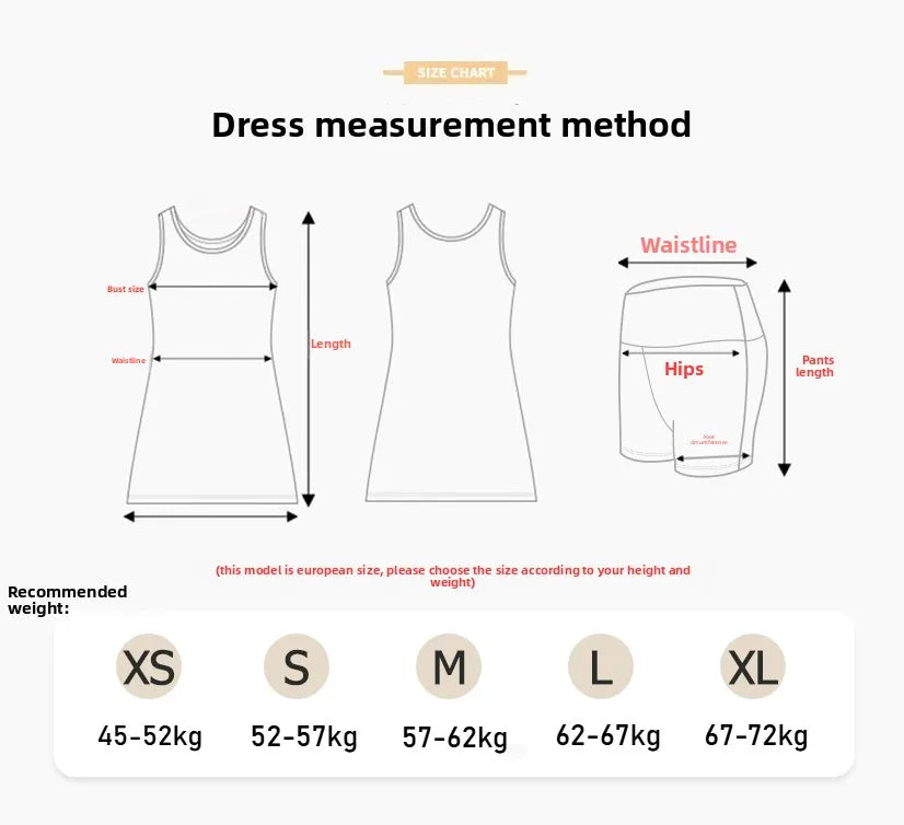 Golf wear Women 2024 Tennis dress with shorts inside Korean badminton sportswear Sports mountaineering wear blue - Buy online at  Vibe In Cart.