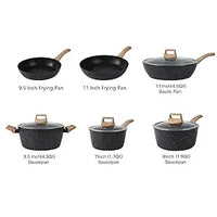 16PCS  Pots and Pans Set Non Stick Cookware Set Nonstick with Cooking SetAnd 21-piece sets are available for selection - Buy online at  Vibe In Cart.
