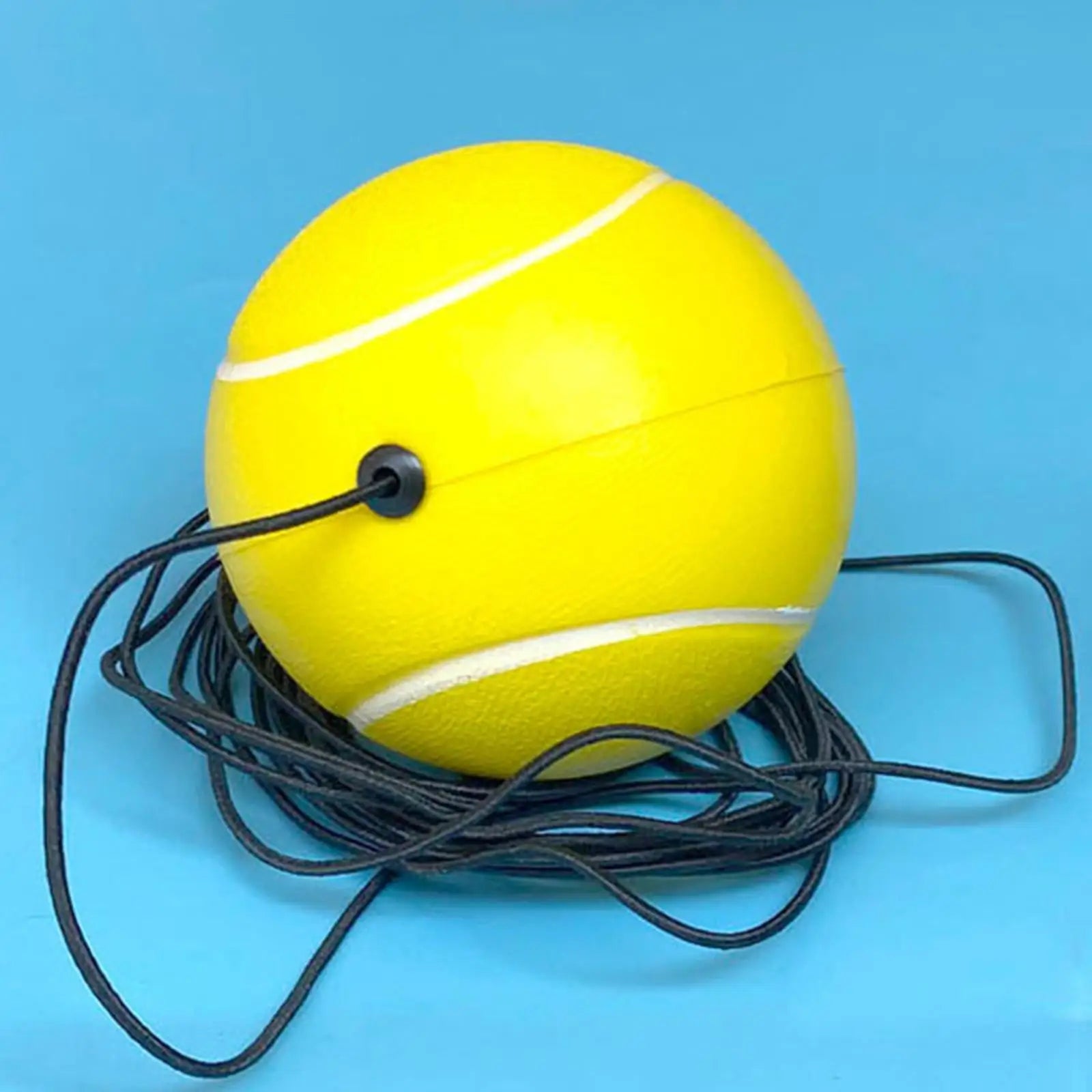 Elastic Tennis Trainer Ball with Cord Sports Tool Exercise Equipment Tennis Trainer Ball 63mm Training Ball for Tennis Practice - Buy online at  Vibe In Cart.