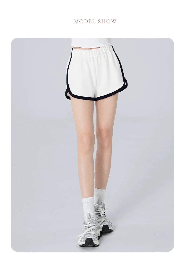 Women Tennis Yoga Workout Wide Leg Short Pants Mid-waist Causal Loose Straight Shorts Teen Girl Breathable Jogging Gym Clothing - Buy online at  Vibe In Cart.