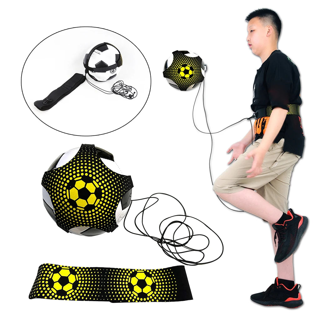 Football Kick Throw Trainer Adjustable Solo Practice Training Belt Elastic Soccer Trainer Belt for Soccer Ball Practice - Buy online at  Vibe In Cart.