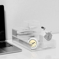 Transparent Plastic Storage Organizers Set for Drawers