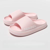 Adult Anti-Slip Beach Slippers with Thick Sole and EVA Outsole