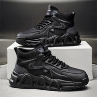 Men's Ankle Snow Boots with Lace-Up Closure