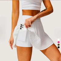Women's fashion 2-in-1 golf tennis skirt pleated fitness suit with inner pocket, women's sexy style - Buy online at  Vibe In Cart.