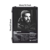 Rapper Album Cover Retro Poster Music Canvas Wall Art Print Mural Home Decor Music Lover Gift - Buy online at  Vibe In Cart.