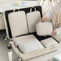 6-Piece Compression Packing Cubes Made of Polyester