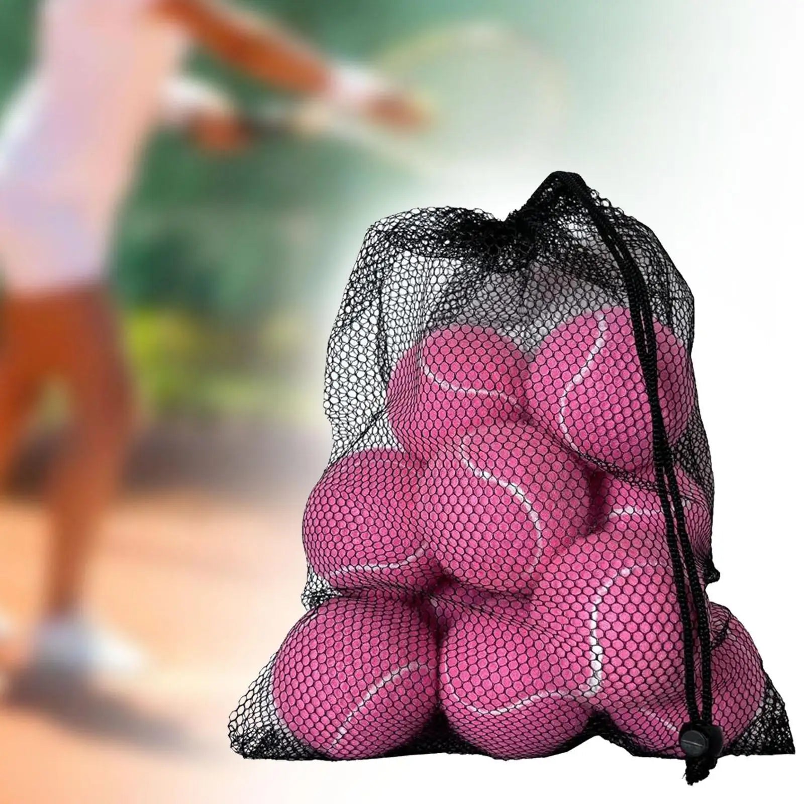 12 Pieces Tennis Balls 2.52" Diameter Workout Playing Balls for Playing with Dogs Racquet Sports Entertainment Outdoor Beginners - Buy online at  Vibe In Cart.