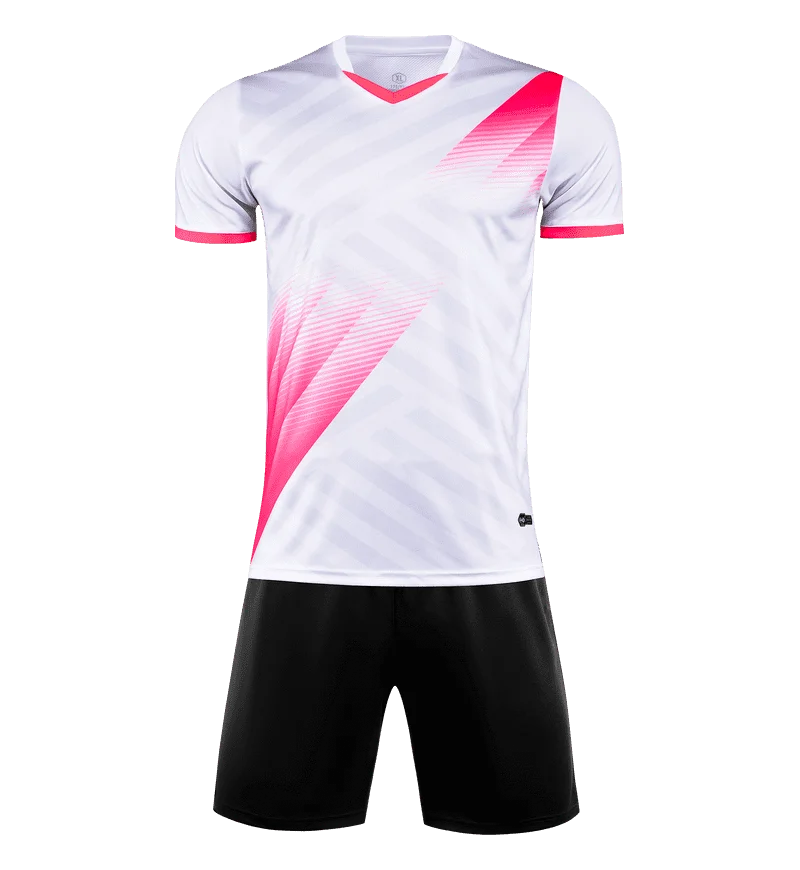 Unisex Polyester Spandex Soccer Jersey And Shorts Set