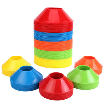 10pcs soccer Training Sign Dish Pressure Resistant Cones Marker Discs Bucket Outdoor Basketball Football Training Sports - Buy online at  Vibe In Cart.
