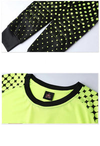kids Soccer Goalkeeper Jersey Set Child Boy Football Goalkeeper Clothing Long Sleeve Sponge Protector Football Uniforms - Buy online at  Vibe In Cart.
