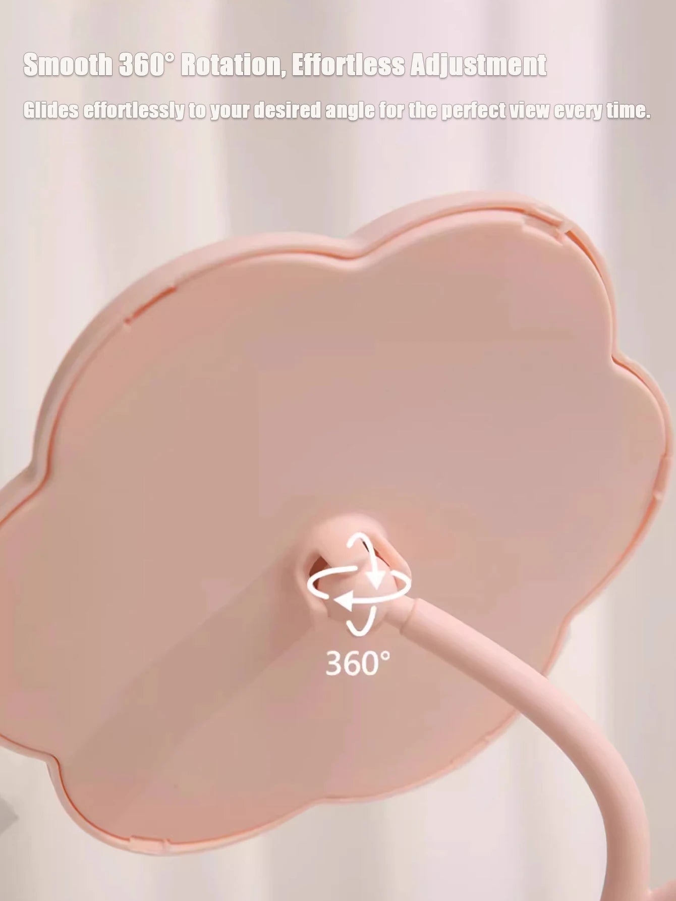 Cute Sunflower Rotatable Desktop Makeup Mirror Portable Cosmetic Vanity Mirror for Women Girls Dorm Room Gift - Buy online at  Vibe In Cart.