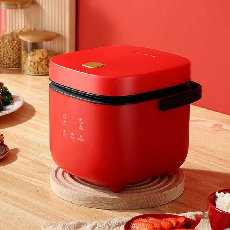 Mini Rice Cooker Automatic Household Kitchen Electric Cooking machine 1-2 People Food Warmer Steamer 1.2L Small Rice Cooker - Buy online at  Vibe In Cart.