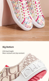 C-H Women's Casual Shoes  Autumn New Comfortable Canvas Shoes Skeleton Correction Woman Walking Shoes - Buy online at  Vibe In Cart.