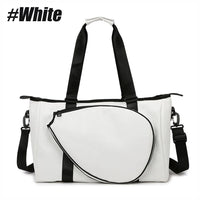 1pcs  Women's Tennis Sport Bag with Dry/Wet Pocket Durable Tennis Racket Shoulder Tote Bag for Pickleball And Other Sports - Buy online at  Vibe In Cart.