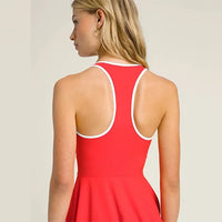 Tennis Dress Women With Separate Shorts Sleeveless Golf Sport Skirts Set with Training yoga Running Fitness Female Badminton - Buy online at  Vibe In Cart.