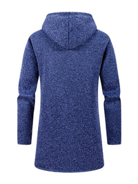 Winter Men's Thickened Hoodies Jacket Outdoor Warm Zipper Long Sleeve Sweatshirts Cardigan Streetwear Solid Color Tops Overcoat - Buy online at  Vibe In Cart.