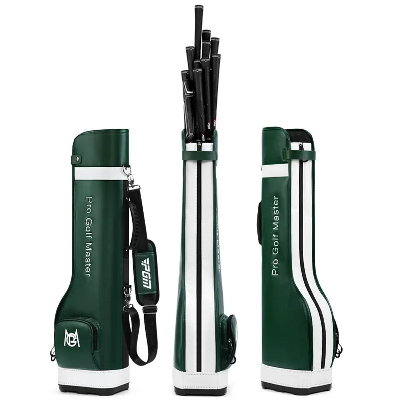 Golf Bag Half Section Lightweight Portable Waterproof Microfiber for 14 Clubs