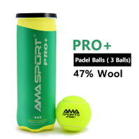 AMASPORT Pressurized Paddle Balls Designed for Tournament Events Premium Wool Woven for Durability Tennis Ball Accessories - Buy online at  Vibe In Cart.