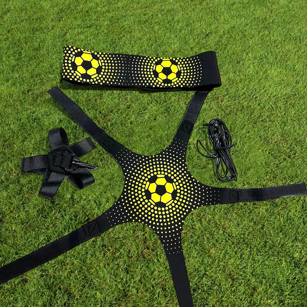 Football Kick Throw Trainer Adjustable Solo Practice Training Belt Elastic Soccer Trainer Belt for Soccer Ball Practice - Buy online at  Vibe In Cart.