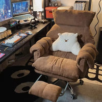 Comfortable Long-term Sofa Chair, Gaming Chair, Bedroom Desk Chair, Home Study Office Stool, Soft and Comfortable - Buy online at  Vibe In Cart.