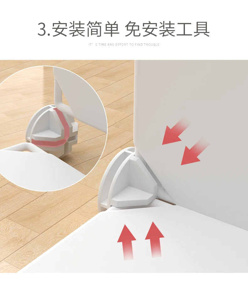 Modern Minimalist Closet Nordic Makeup Cube Jewelry Simple Portable Display Door Shelves Wardrobe Fabric Armario Hotel Furniture - Buy online at  Vibe In Cart.