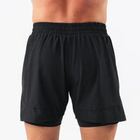 men's Fitness double-deck training Sports Shorts Summer 2 in 1 Quick Dry Gym Beach Pants Running Shorts Outdoor men Sweatpants - Buy online at  Vibe In Cart.