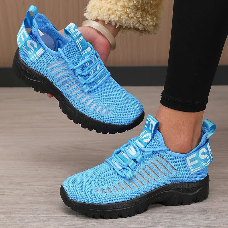 2025 Fashion Mesh Running Shoes Men Women Breathable Lightweight Cushioned Sole Sports Gym Outdoor Training Sneakers Quick Dry - Buy online at  Vibe In Cart.