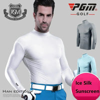 PGM Men's Sun Protection Golf Shirt Underwear Long Sleeve Cooling Ice Silk T-shirts Anti-UV Soft Apparel For Men YF202 - Buy online at  Vibe In Cart.