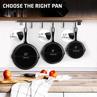 Cast Iron Frying Pan  Non-Stick Skillet for Cooking, Omelette & Pancake Pan, Induction-Compatible Kitchen Cookware - Buy online at  Vibe In Cart.