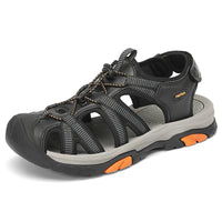 Men's Waterproof Sports Sandals for Hiking and Beach Open Toe Adjustable