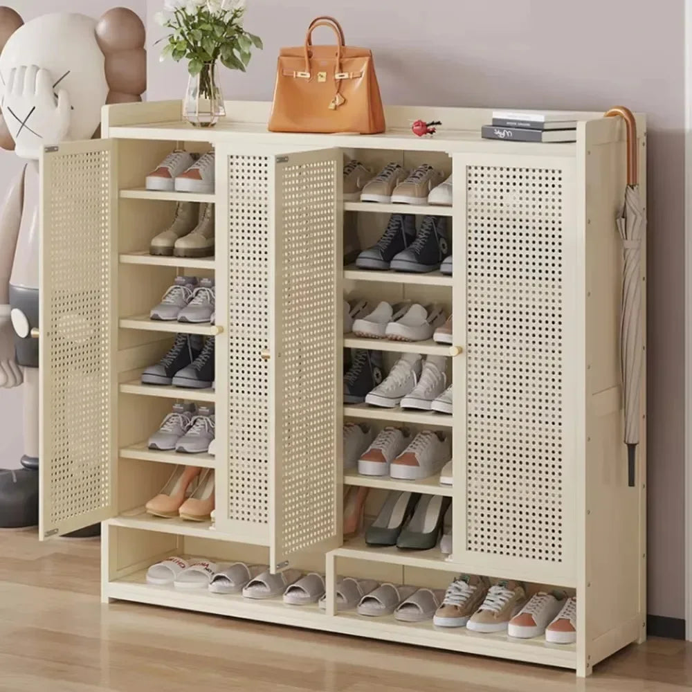 Home Shoe Cabinet Large Capacity Shoe Rack Breathable Storage Cabinet Moisture-proof Shoe Cabinet Simple Dust-proof Shoe Cabinet - Buy online at  Vibe In Cart.