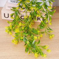 Artificial Plant Rattan Wall Hanging Vines Leaves Branches Plastic Fake Silk Leaf Green Plant Ivy Home Outdoor Garden Decor - Buy online at  Vibe In Cart.