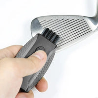 Portable 2 in 1 Golf Club Cleaning Brush Tool
