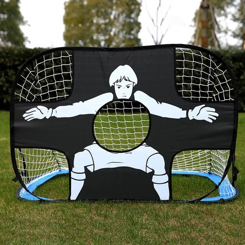 Foldable Football Goal Nylon Soccer Goal Kids and Adults Football Target Net for Playground Backyard Indoor Outdoor Training - Buy online at  Vibe In Cart.